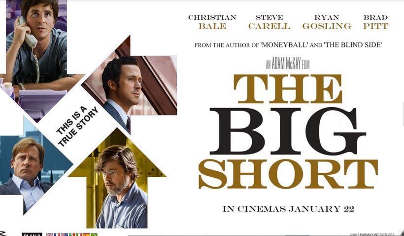 The Big Short - 8 best Finance Movies