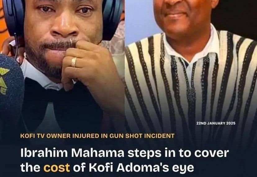 Ibrahim Mahama Offers To Pay Kofi Adoma’s Hospital Bills After Being Shot In The Eye