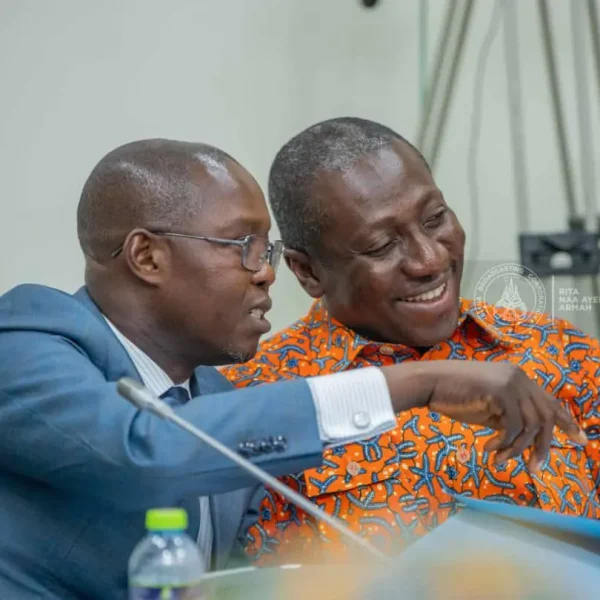 Chairs flipped, tables broken as chaos erupts over vetting of Ablakwa and Akandoh