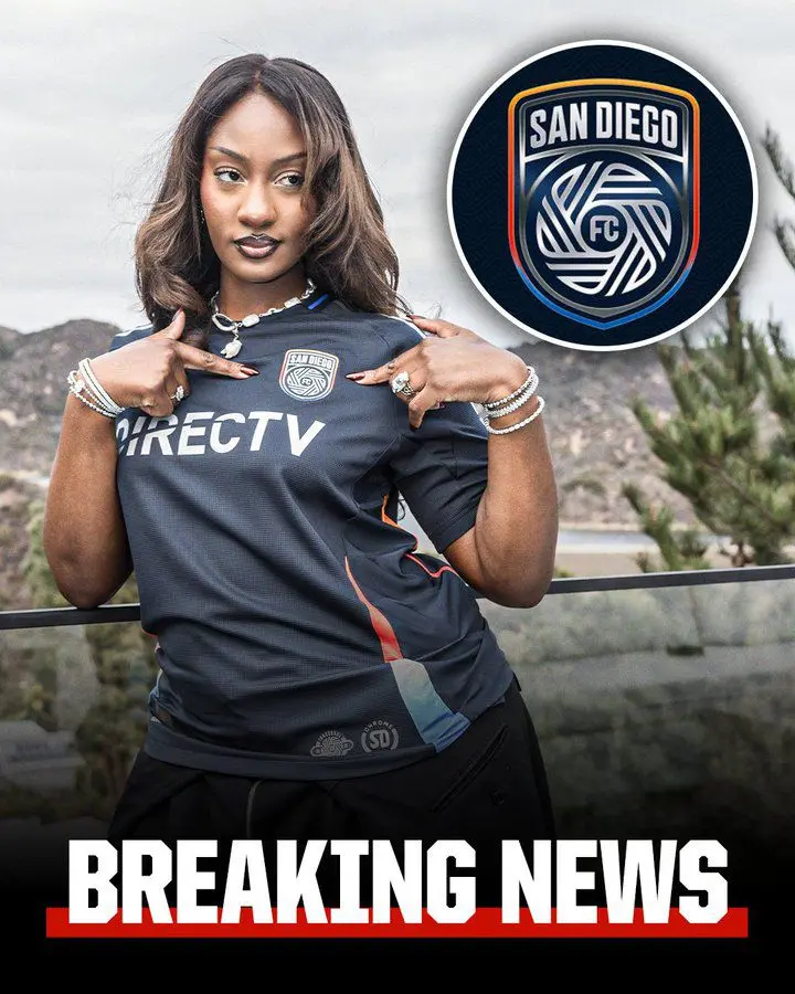 Grammy winner Tems joins San Diego FC as Club Partner