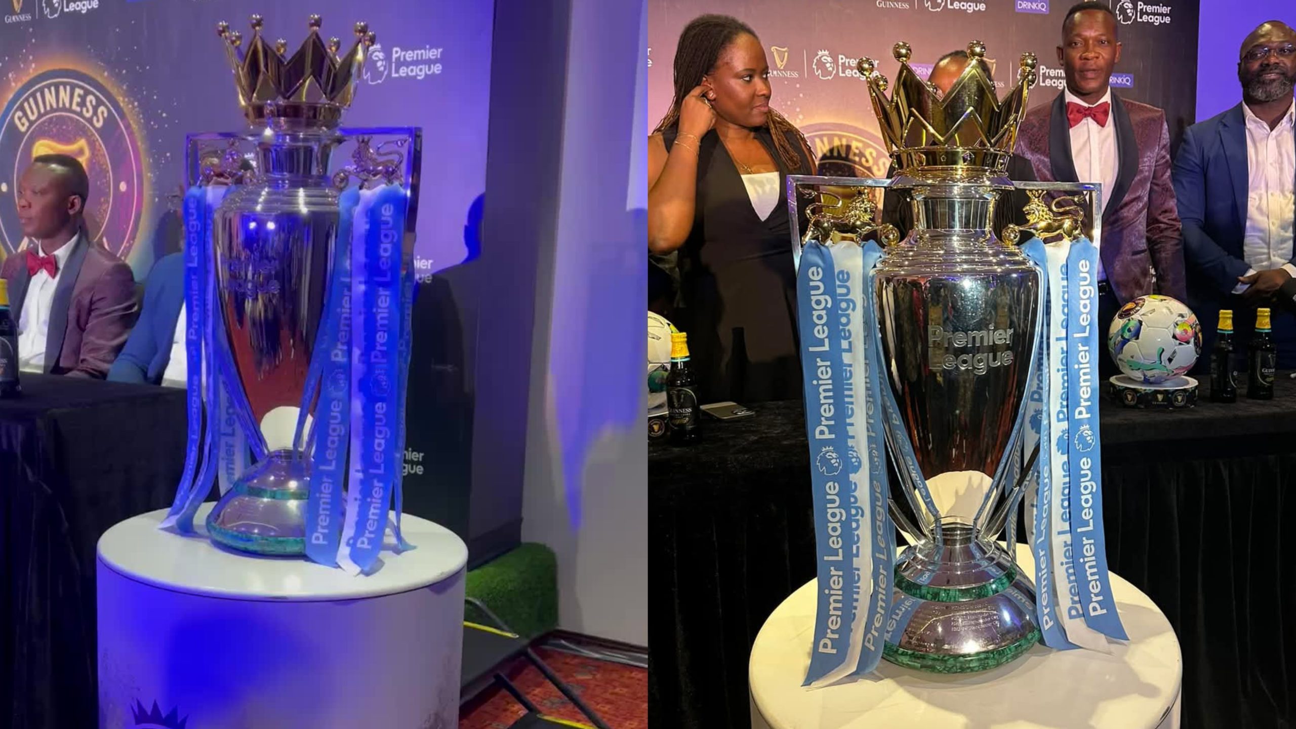 Guinness Brings the English Premier League Trophy to Ghana