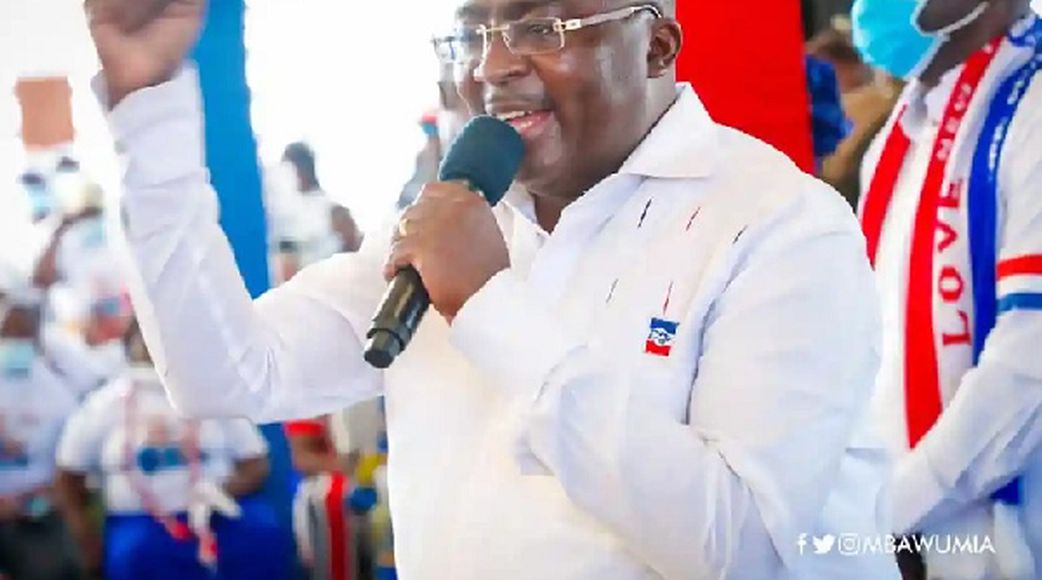 Dr. Bawumia criticizes the government for Chairman Wontumi’s arrest and detention.